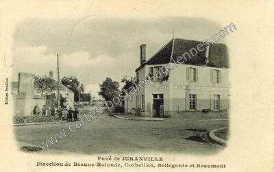 Carte postale ancienne Pavé — Juranville (Loiret)