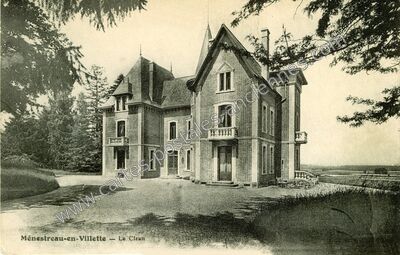 Carte postale ancienne Le Ciran — Ménestreau-en-Villette (Loiret)