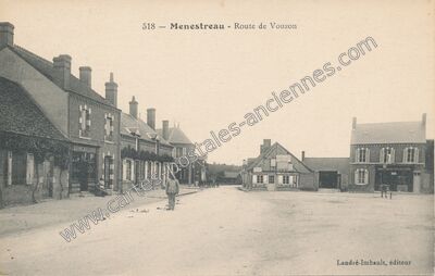 Carte postale ancienne Menestreau — Ménestreau-en-Villette (Loiret)
