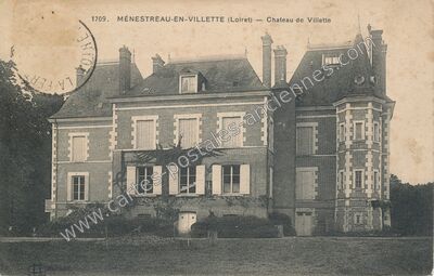 Carte postale ancienne Menestreau — Ménestreau-en-Villette (Loiret)