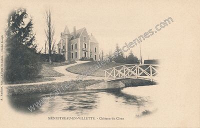 Carte postale ancienne Menestreau — Ménestreau-en-Villette (Loiret)