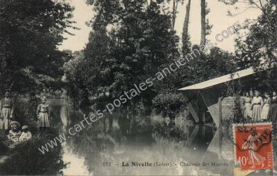 Carte postale ancienne La Nivelle — Meung-sur-Loire (Loiret)