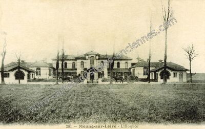 Carte postale ancienne L'Hospice — Meung-sur-Loire (Loiret)