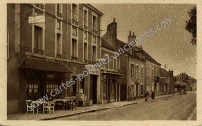 Carte postale ancienne Hôtel Saint-Jacques — Meung-sur-Loire (Loiret)