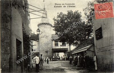 Carte postale ancienne langlee — Montargis (Loiret)