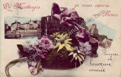 Carte postale ancienne Montargis — Montargis (Loiret)