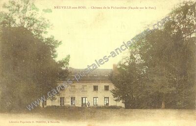 Carte postale ancienne La Pichardiere — Neuville-aux-Bois (Loiret)