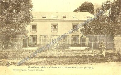Carte postale ancienne La Pichardiere — Neuville-aux-Bois (Loiret)
