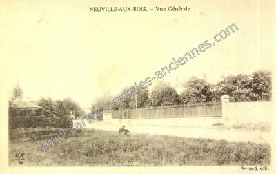 Carte postale ancienne Vue Générale — Neuville-aux-Bois (Loiret)