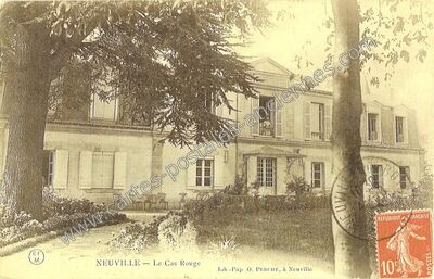 Carte postale ancienne Neuville — Neuville-aux-Bois (Loiret)