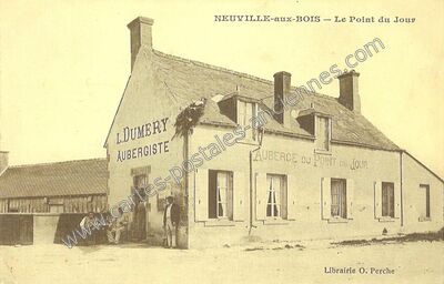 Carte postale ancienne Le Point du Jour — Neuville-aux-Bois (Loiret)