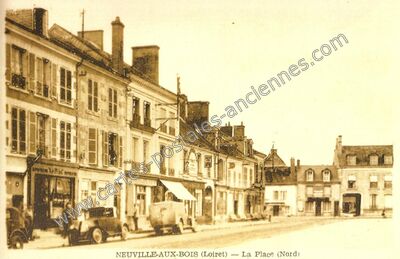 Carte postale ancienne La Place (Nord) — Neuville-aux-Bois (Loiret)
