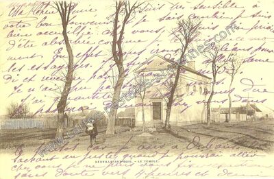Carte postale ancienne Le Temple — Neuville-aux-Bois (Loiret)