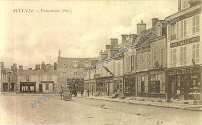 Carte postale ancienne Neuville — Neuville-aux-Bois (Loiret)