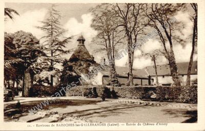 Carte postale ancienne Amoy — Oison (Loiret)