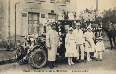 Carte postale ancienne Olivet 1927 — Olivet (Loiret)