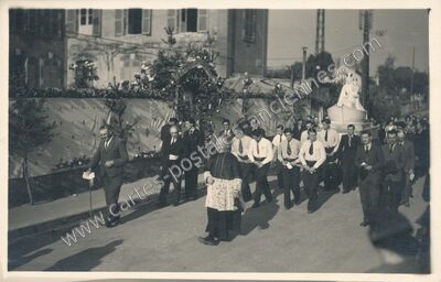 Carte postale ancienne Olivet 1945 — Olivet (Loiret)