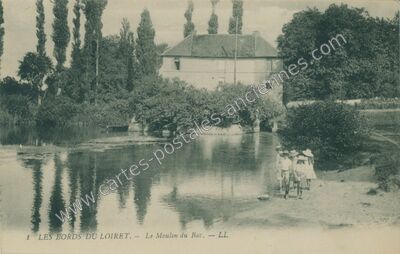 Carte postale ancienne Olivet bL — Olivet (Loiret)