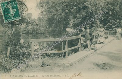 Carte postale ancienne Olivet bL — Olivet (Loiret)