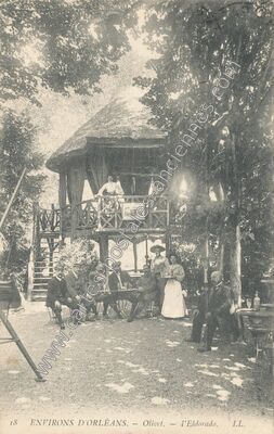 Carte postale ancienne L'Eldorado — Olivet (Loiret)