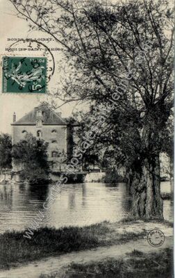 Carte postale ancienne Bords du Loiret. Moulins Saint-Samson — Olivet (Loiret)