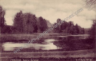 Carte postale ancienne La Source — Orléans (Loiret)