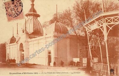 Carte postale ancienne Orleans 1905 — Orléans (Loiret)