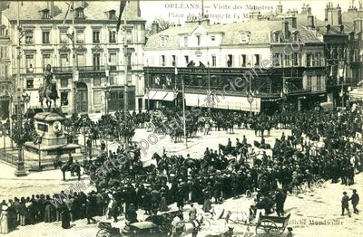 Carte postale ancienne Orleans 1909 — Orléans (Loiret)