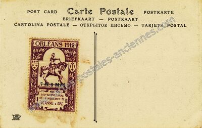 Carte postale ancienne Orleans 1912 — Orléans (Loiret)