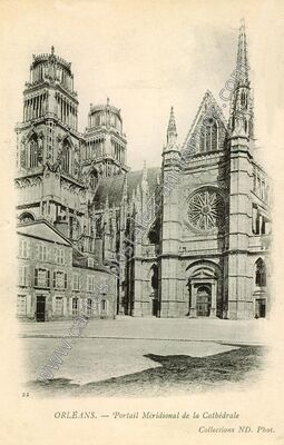 Carte postale ancienne Orleans Cat — Orléans (Loiret)