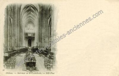 Carte postale ancienne Orleans Cat — Orléans (Loiret)