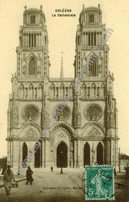Carte postale ancienne Orleans Cat — Orléans (Loiret)