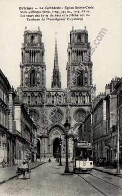 Carte postale ancienne Orleans Cat — Orléans (Loiret)