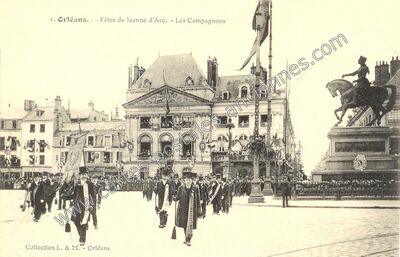 Carte postale ancienne Orleans Comp — Orléans (Loiret)