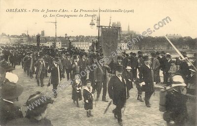 Carte postale ancienne Orleans Comp — Orléans (Loiret)