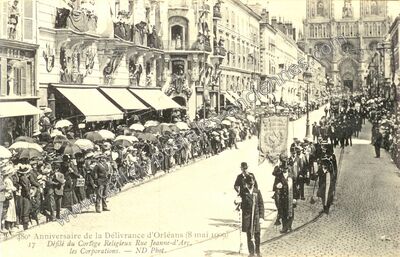 Carte postale ancienne Orleans Comp — Orléans (Loiret)