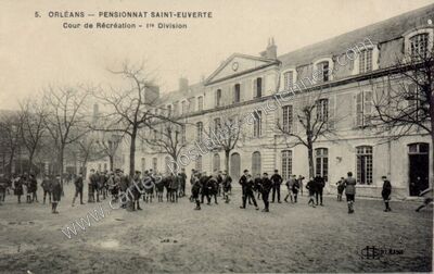 Carte postale ancienne Orleans ECSE — Orléans (Loiret)