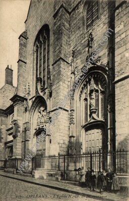 Carte postale ancienne Orleans ENDR — Orléans (Loiret)