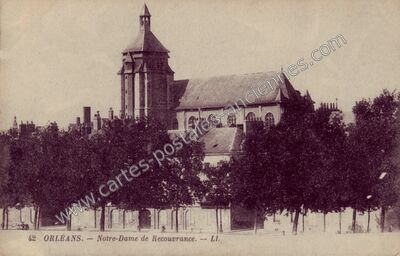Carte postale ancienne Orleans ENDR — Orléans (Loiret)