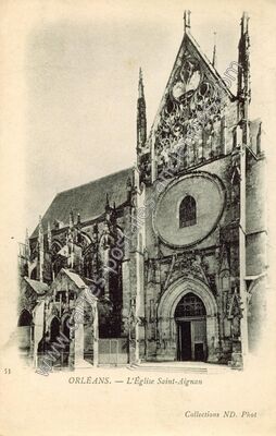 Carte postale ancienne Orleans ESA — Orléans (Loiret)