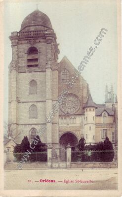 Carte postale ancienne Orleans ESE — Orléans (Loiret)