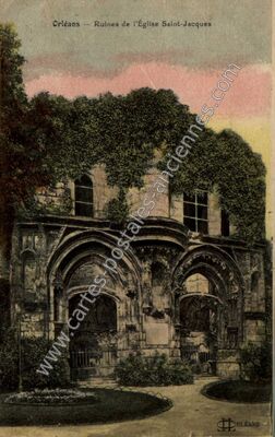 Carte postale ancienne Orleans ESJ — Orléans (Loiret)
