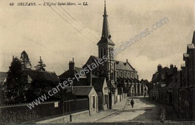 Carte postale ancienne Orleans ESMA — Orléans (Loiret)