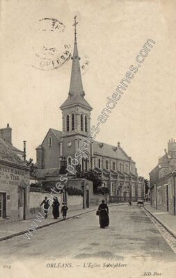Carte postale ancienne Orleans ESMA — Orléans (Loiret)