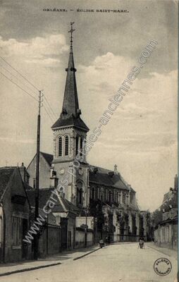 Carte postale ancienne Orleans ESMA — Orléans (Loiret)