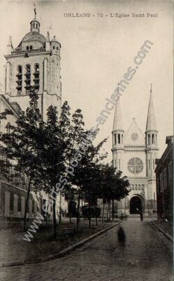 Carte postale ancienne Orleans ESPA — Orléans (Loiret)