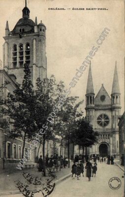 Carte postale ancienne Orleans ESPA — Orléans (Loiret)