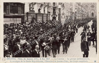Carte postale ancienne Orleans F1907 — Orléans (Loiret)