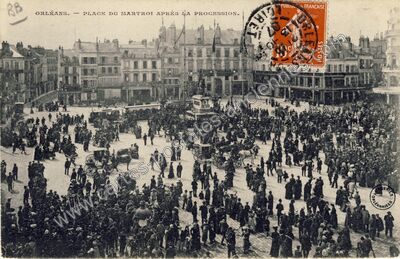 Carte postale ancienne Orleans F1907 — Orléans (Loiret)