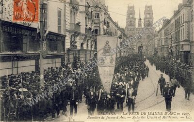 Carte postale ancienne Orleans F1907 — Orléans (Loiret)